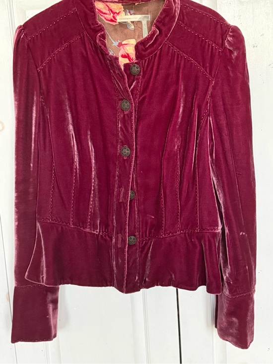 Classiques Entier Jackets & Blazers - Velvet jacket with Pink Rose lining
